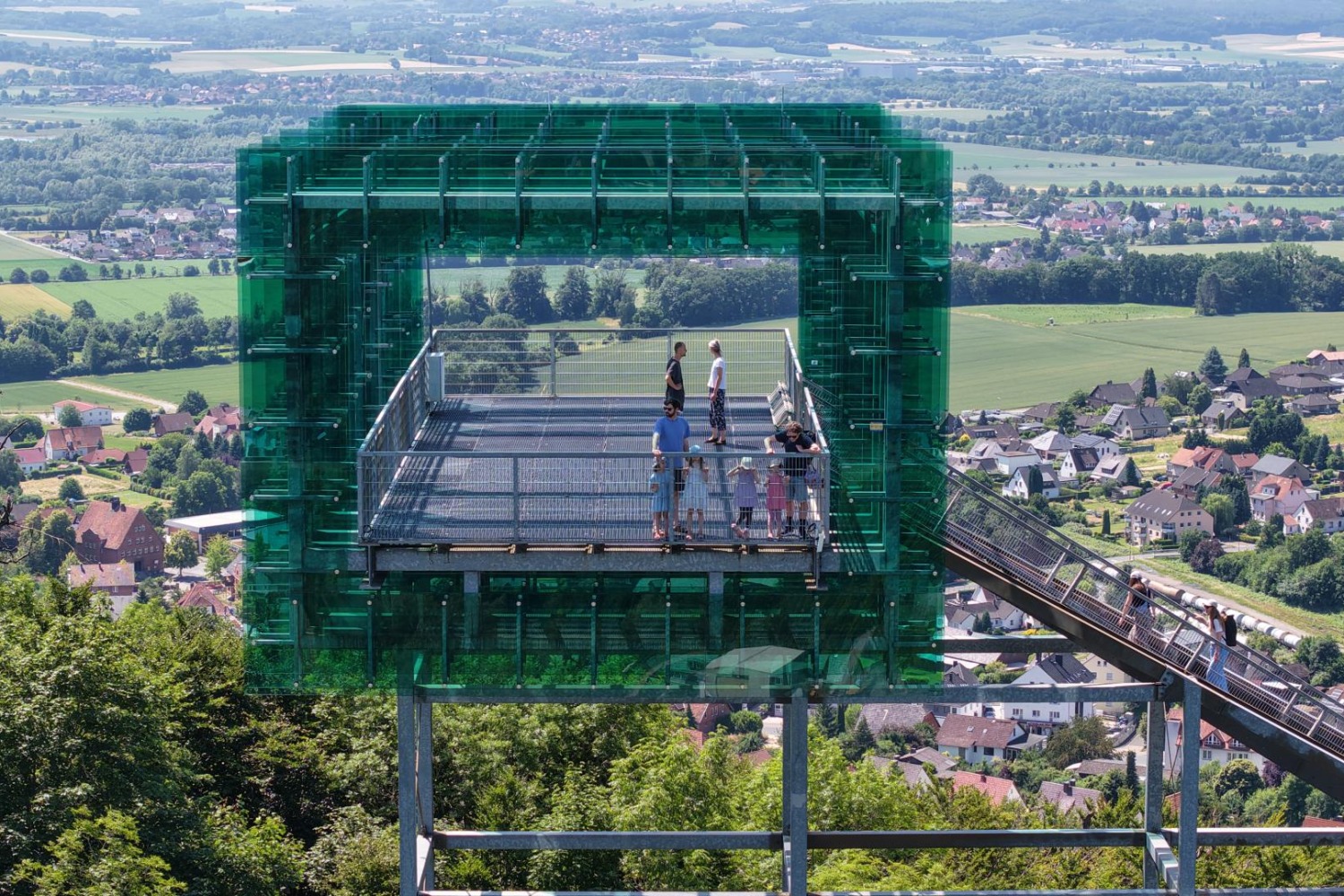 Jahrtausendblick mit der Drohne